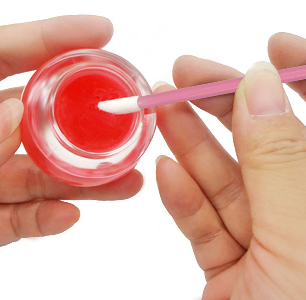 Disposable Lip Brush 100Pcs Ey - Beauty Kiss Makeup บทวิจารณ์และราคา