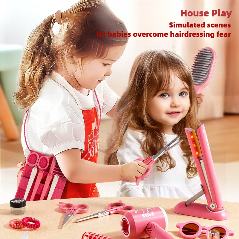 Girls Beauty Salon Set Kids Ha - Beauty Makeup Kit For Kids บทวิจารณ์และราคา
