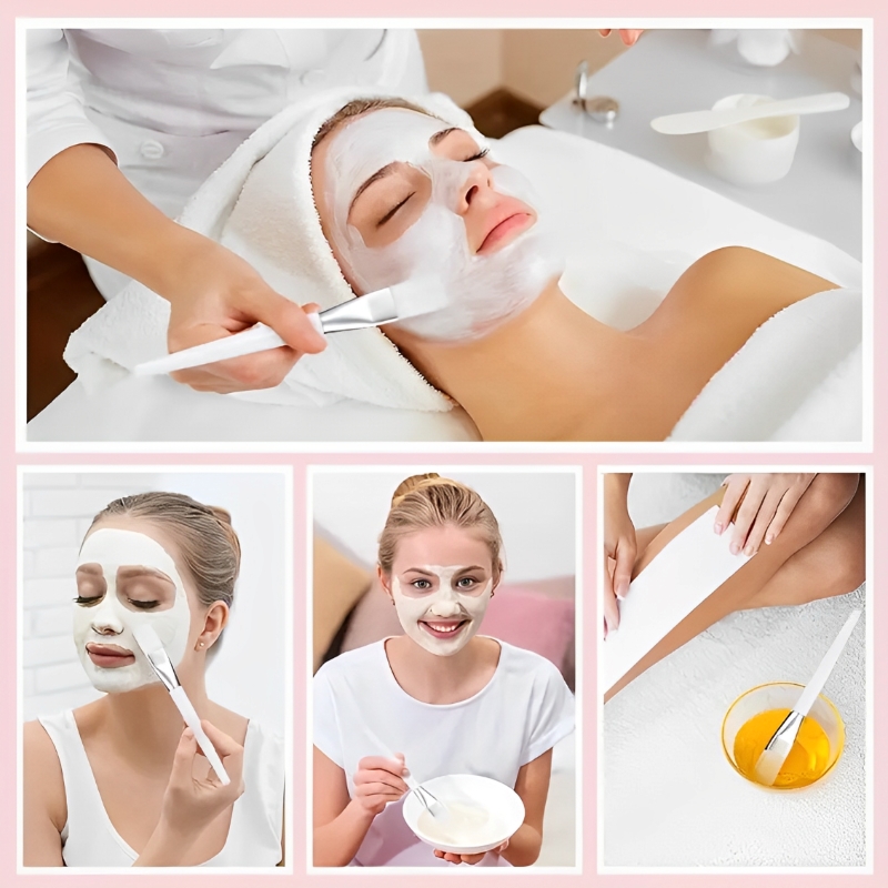 12pcs/set Facial Mask Brushes  - Beauty Queen Makeup บทวิจารณ์และราคา