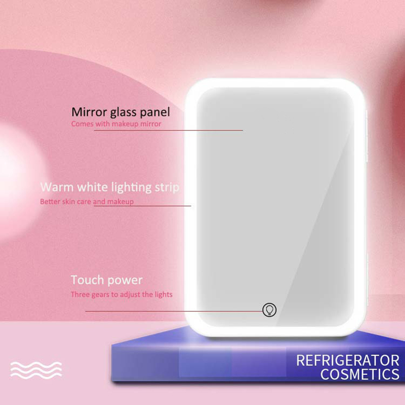 Cosmetic Mini Fridge for Skin  - Beauty Makeup Fridge บทวิจารณ์และราคา