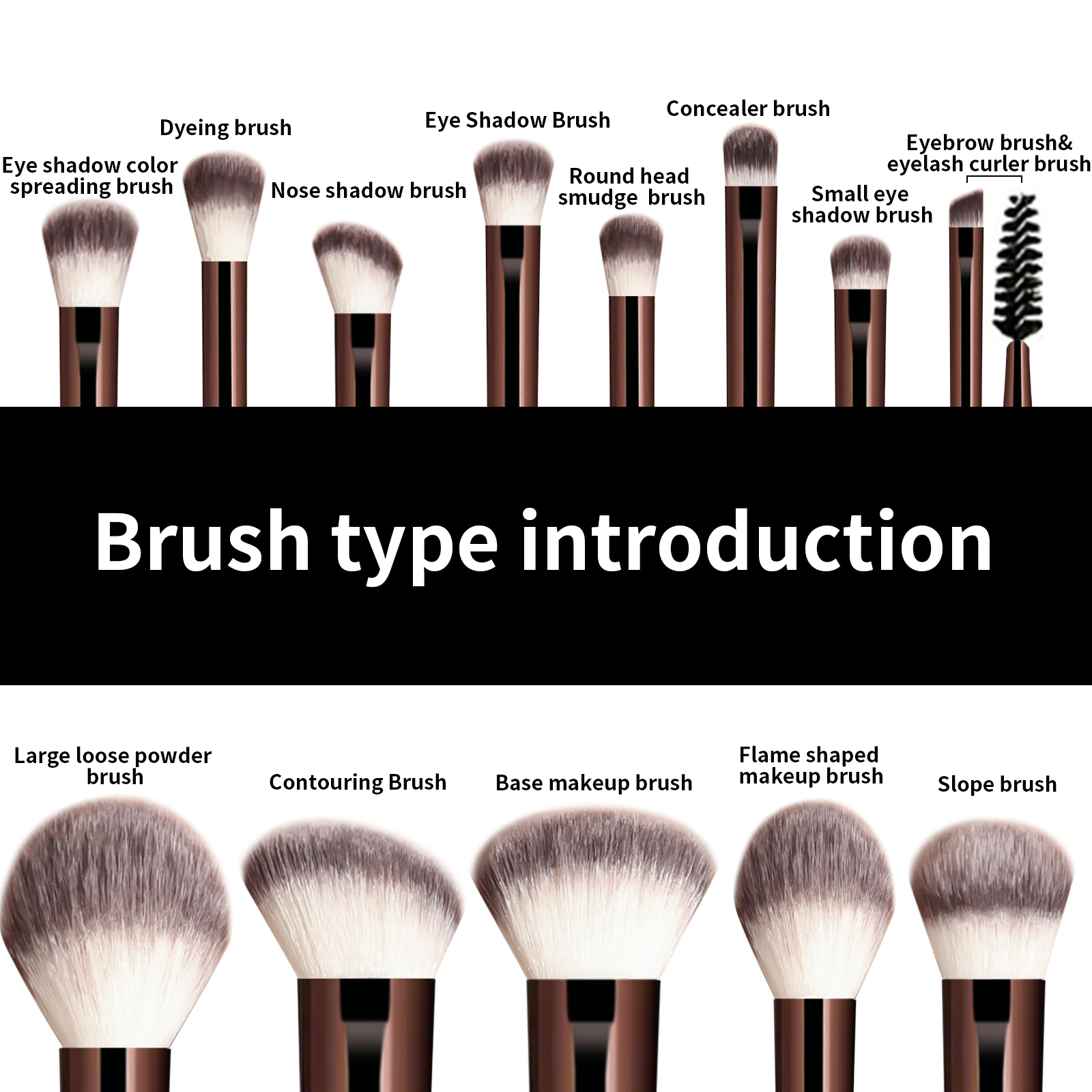 13PCS Makeup Brush Set Foundat - Beauty Queen Makeup บทวิจารณ์และราคา