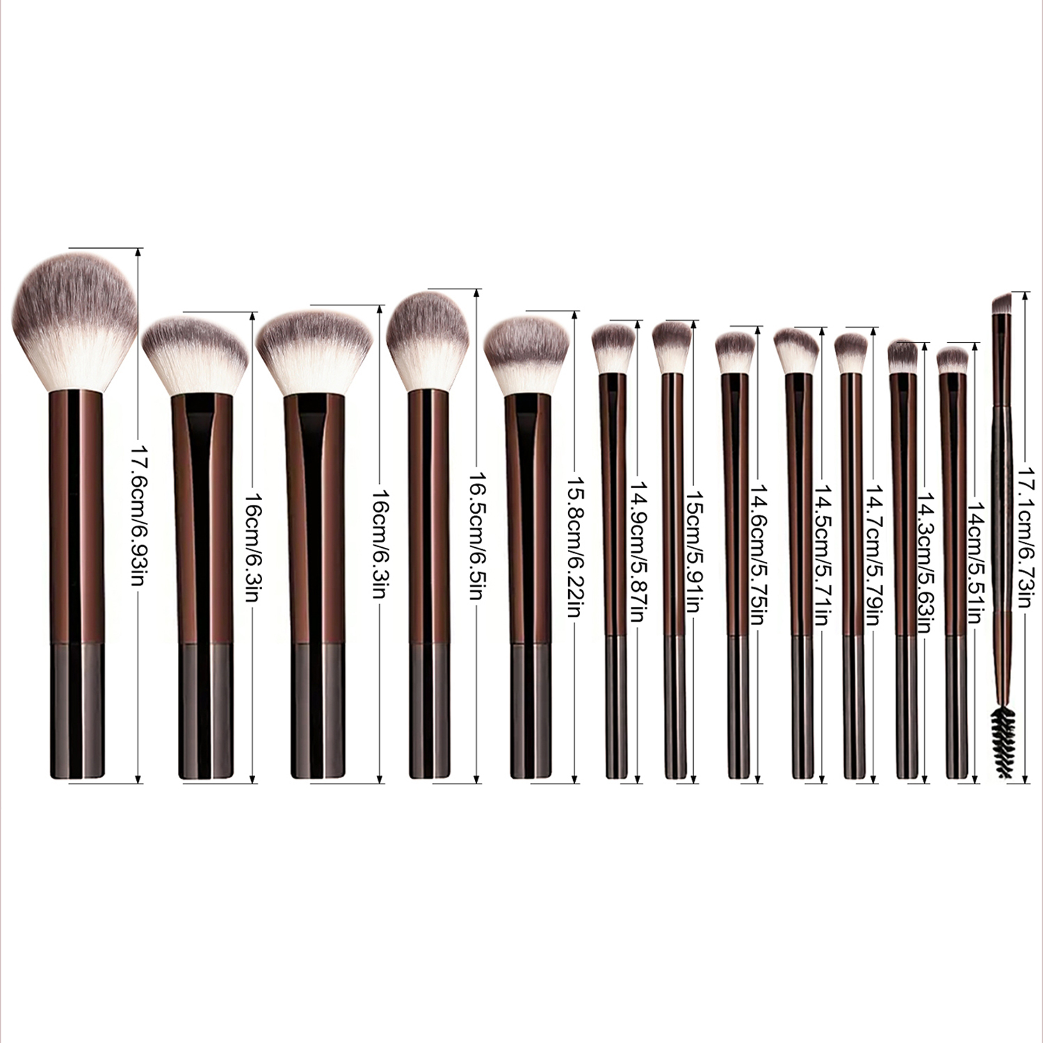 13PCS Makeup Brush Set Foundat - Beauty Queen Makeup บทวิจารณ์และราคา