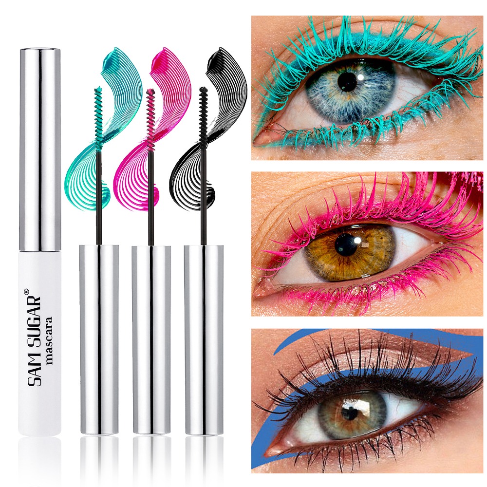 Colorful Mascara Waterproof Sm - Beauty Halloween Makeup บทวิจารณ์และราคา