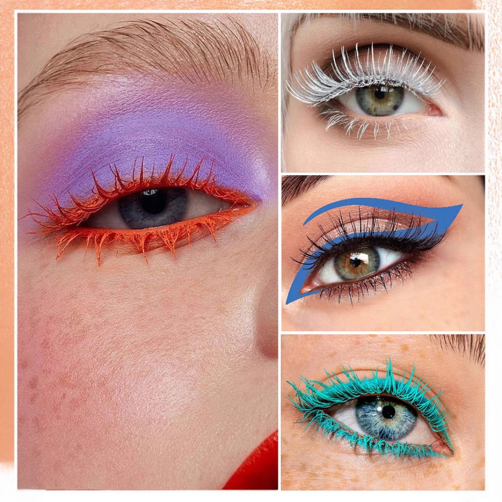 Colorful Mascara Waterproof Sm - Beauty Halloween Makeup บทวิจารณ์และราคา