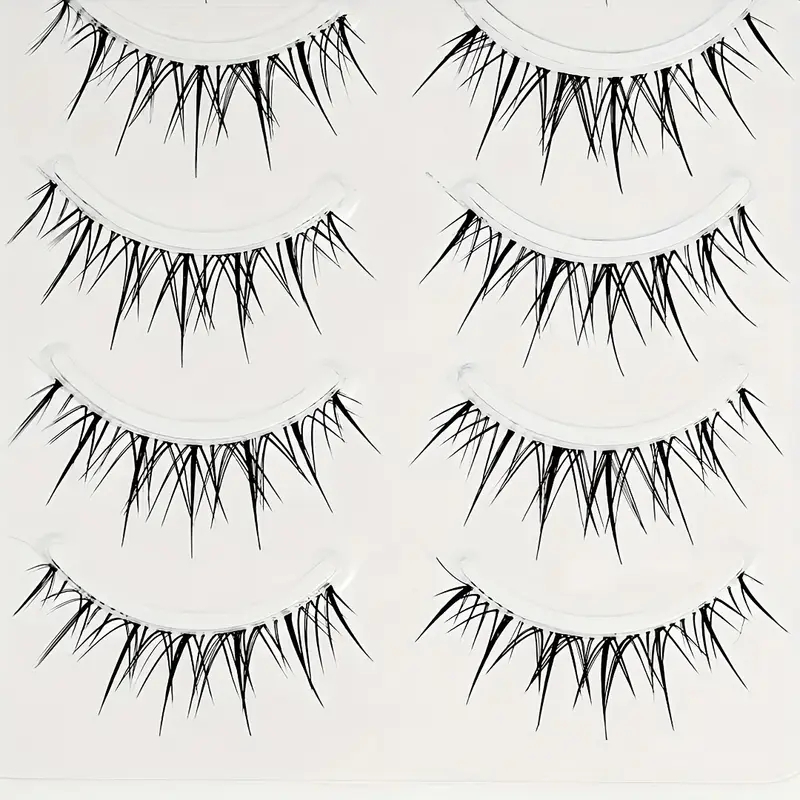 5 Pairs Transparent Stem Wavy  - Beauty Makeup Look บทวิจารณ์และราคา