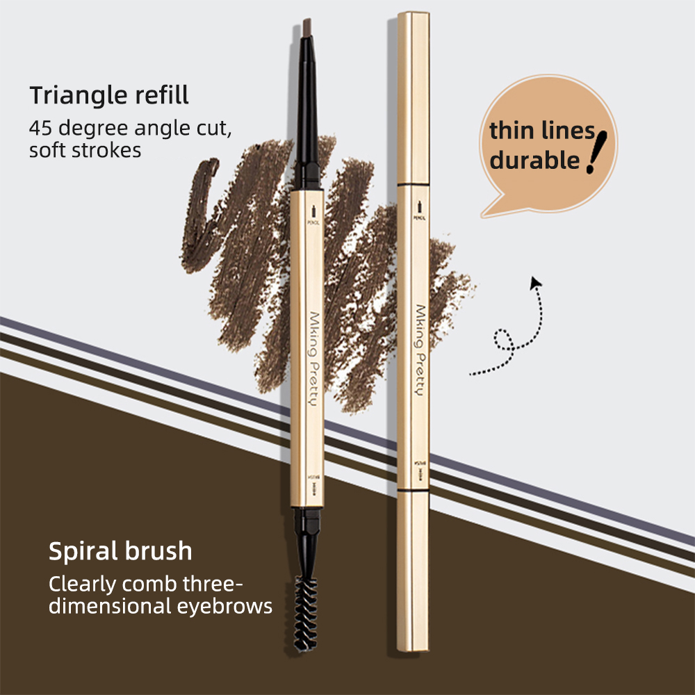 5 Colors EyeBrow Pen Make-up f - Eyebrow Pomade Pencil บทวิจารณ์และราคา