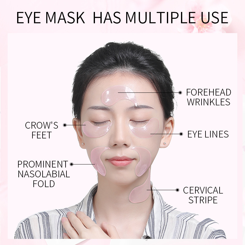 10Pcs=5Pairs Nonapeptide Sakur - Collagen Eye Patch บทวิจารณ์และราคา