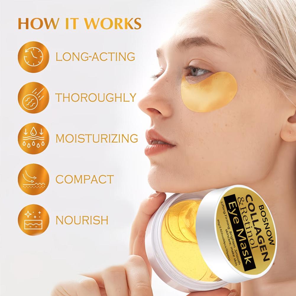 Collagen Boost Hyaluronic Acid - Collagen Eye Patch บทวิจารณ์และราคา