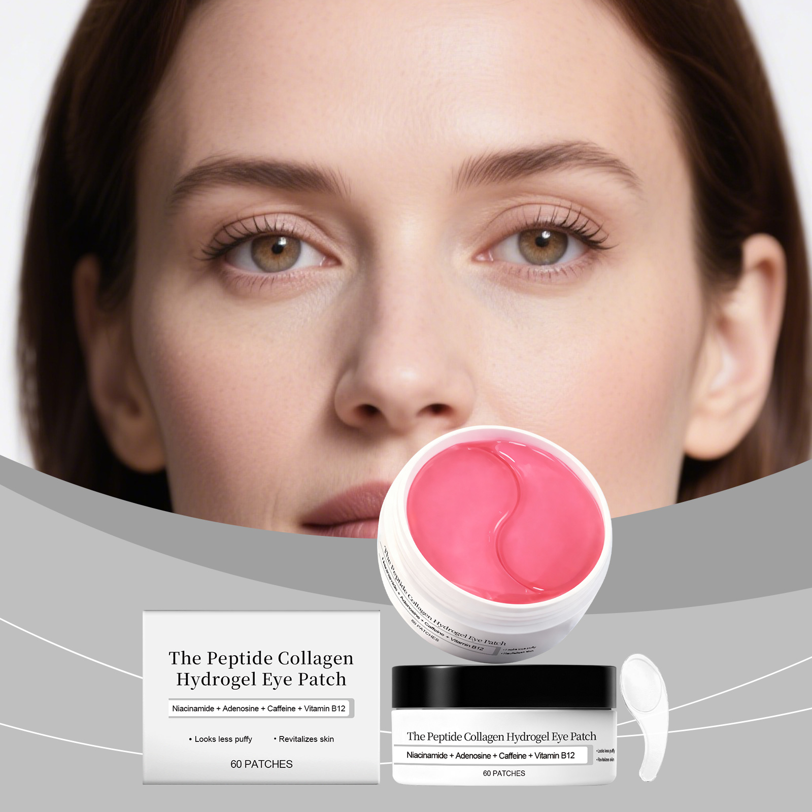 Peptide Collagen Hydrogel Eye  - Collagen Eye Patch บทวิจารณ์และราคา