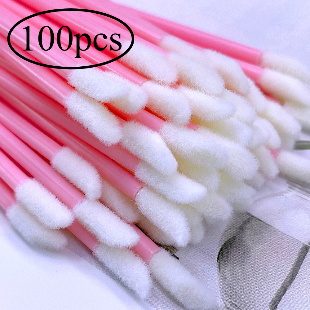 100Pcs Disposable Lip Brush Ey - Beauty Kiss Makeup บทวิจารณ์และราคา