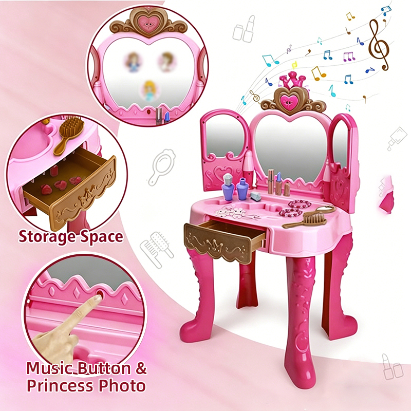 Girls Makeup Toys Woman Career - Beauty Makeup For Kids บทวิจารณ์และราคา
