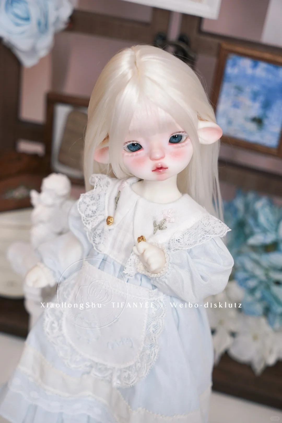 New SD BJD Doll 1/6 Open Eyes  - Beauty Makeup Girl บทวิจารณ์และราคา