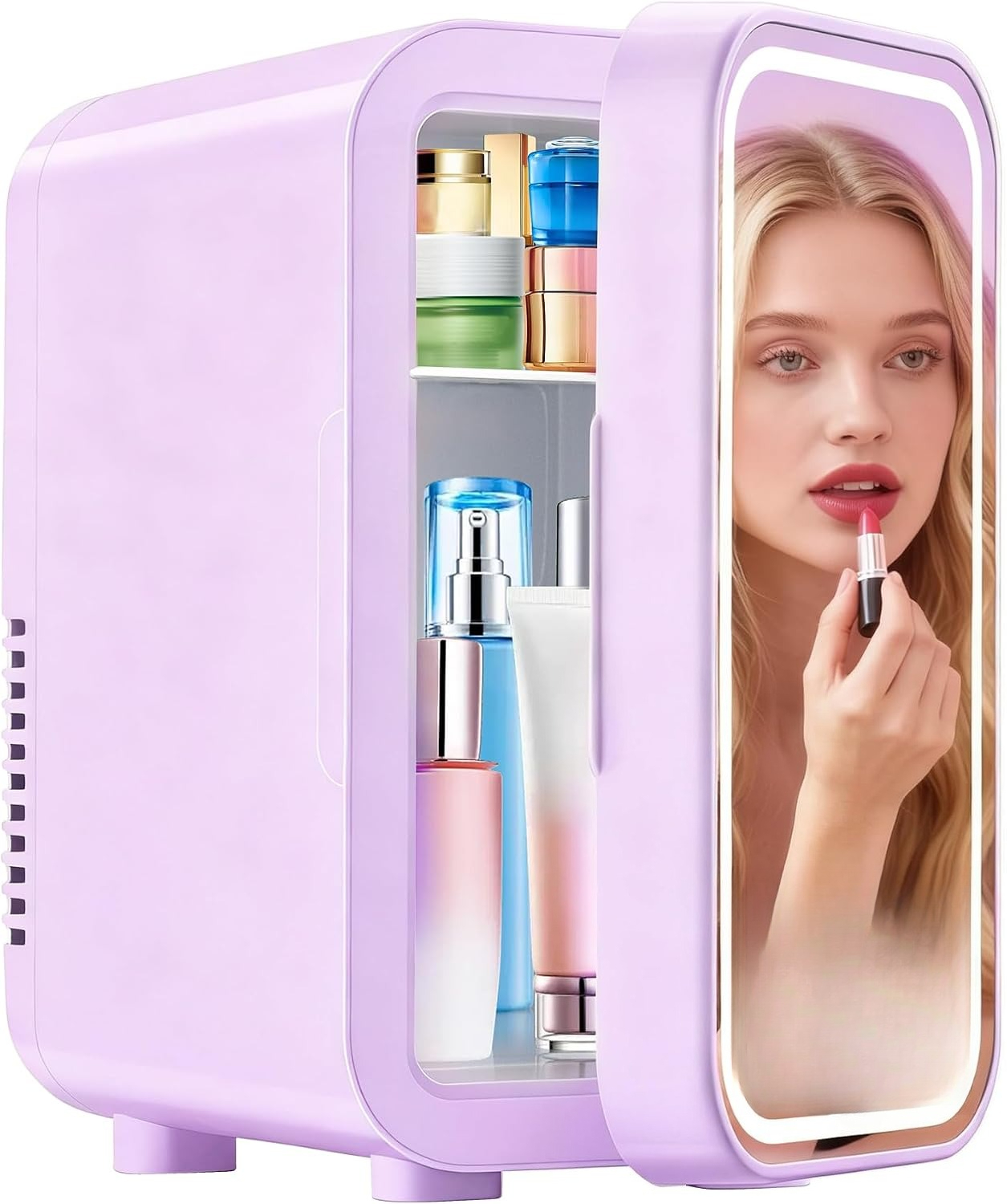 Mini Skincare Fridge Small Ref - Beauty Makeup Fridge บทวิจารณ์และราคา