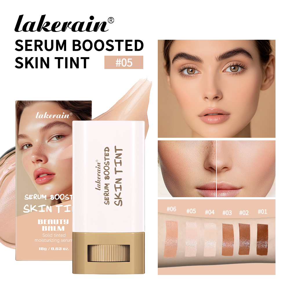 Solid Tinted Serum Skin Tint B - Beauty Makeup Look บทวิจารณ์และราคา