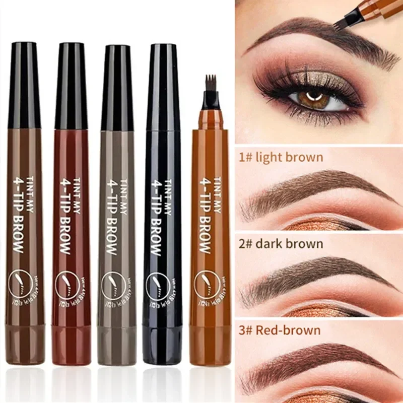 5 Colors Eyebrow Pencil Waterp - Eyebrow Pomade Pencil บทวิจารณ์และราคา