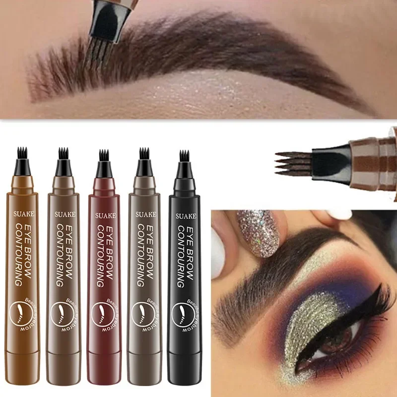5 Colors Eyebrow Pencil Waterp - Eyebrow Pomade Pencil บทวิจารณ์และราคา