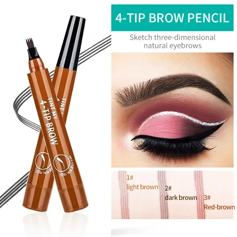 5 Colors Eyebrow Pencil Waterp - Eyebrow Pomade Pencil บทวิจารณ์และราคา