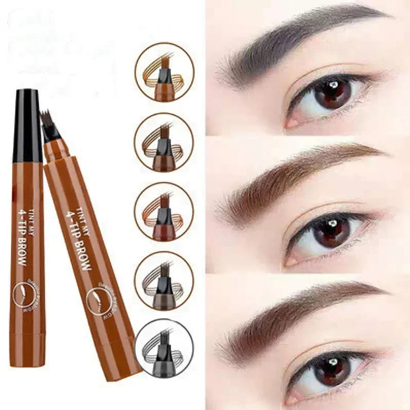 5 Colors Eyebrow Pencil Waterp - Eyebrow Pomade Pencil บทวิจารณ์และราคา