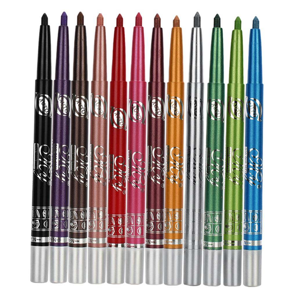 Colored Eyeliner Pencil Pen Ki - Beauty Makeup Look บทวิจารณ์และราคา