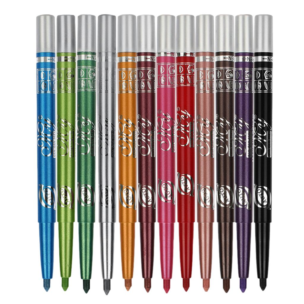 Colored Eyeliner Pencil Pen Ki - Beauty Makeup Look บทวิจารณ์และราคา
