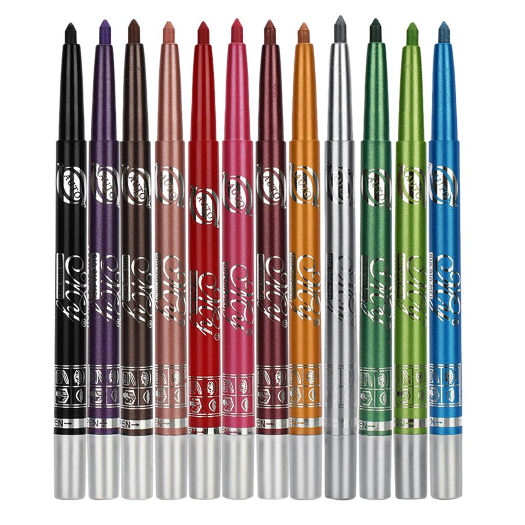 Colored Eyeliner Pencil Pen Ki - Beauty Makeup Look บทวิจารณ์และราคา