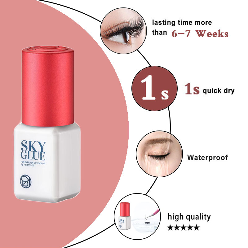 5 Bottles Sky Glue S Plus 1s F - Makeup Plus Beauty บทวิจารณ์และราคา