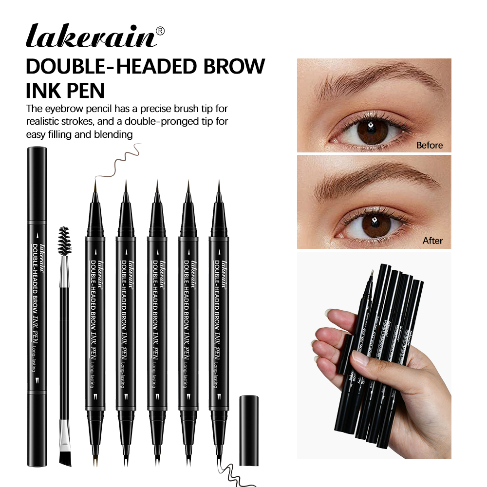 2 Fork Eyebrow Pencil Double-h - Eyebrow Pomade Pencil บทวิจารณ์และราคา