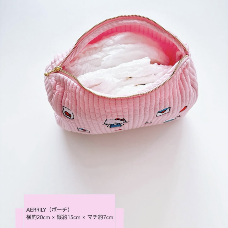 Hello Kitty Cute Cartoon Zippe - Beauty Makeup For Kids บทวิจารณ์และราคา