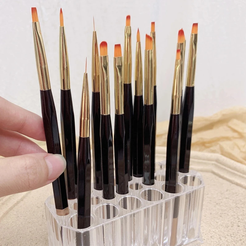 26 Holes Makeup Brush Holder M - Beauty Kiss Makeup บทวิจารณ์และราคา