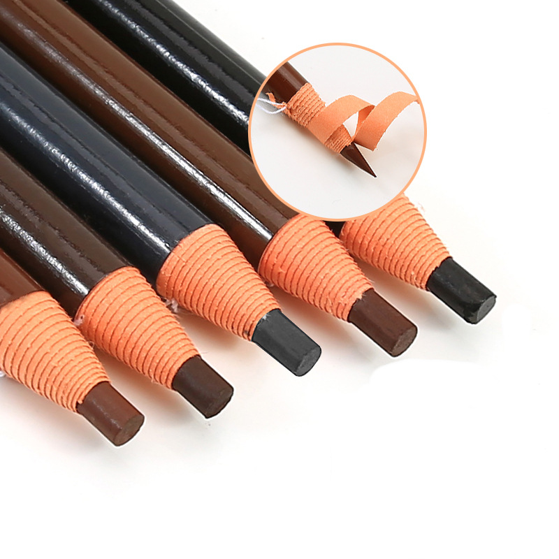 2pcs Waterproof Long Lasting E - Eyebrow Pomade Pencil บทวิจารณ์และราคา