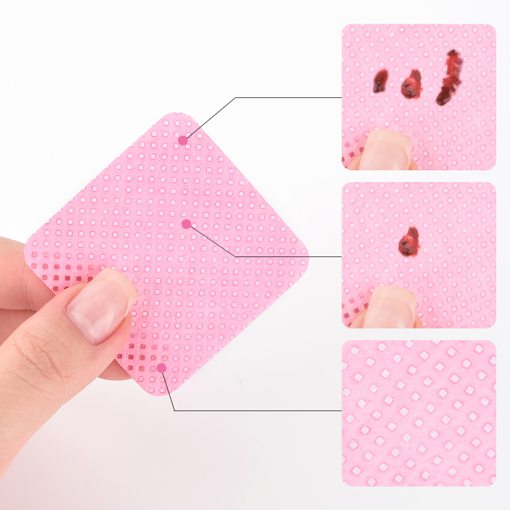 175/200Pcs Pink Lint-Free Nail - Gel Nail Polish บทวิจารณ์และราคา
