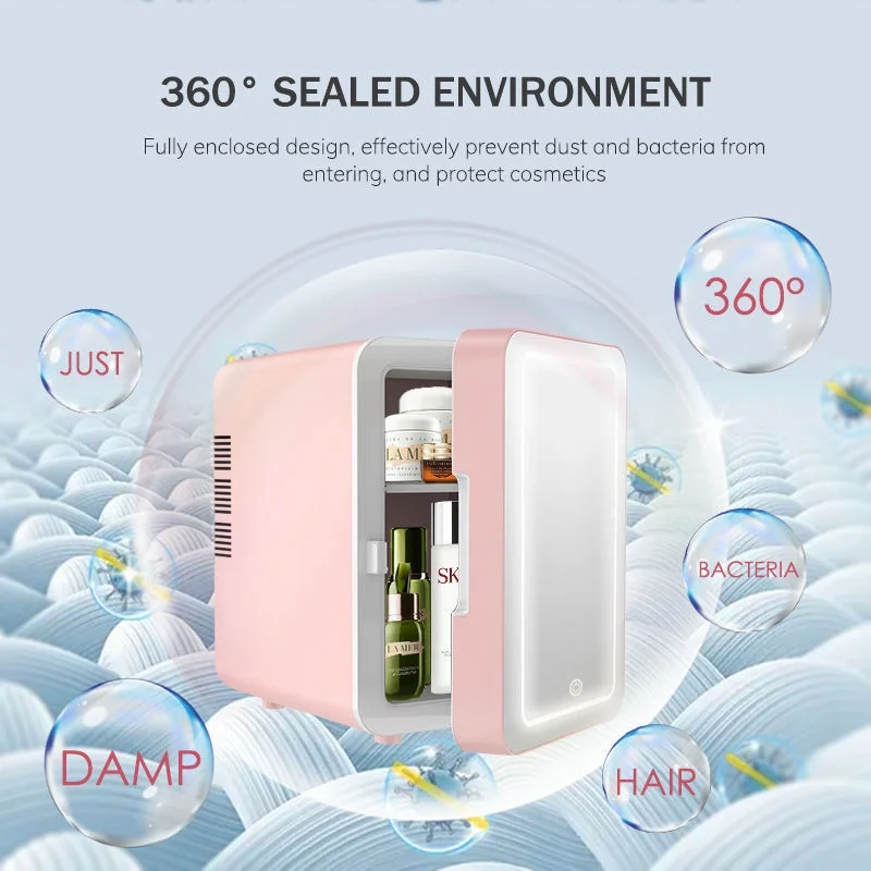 4L Mini Beauty Fridge with LED - Beauty Makeup Fridge บทวิจารณ์และราคา