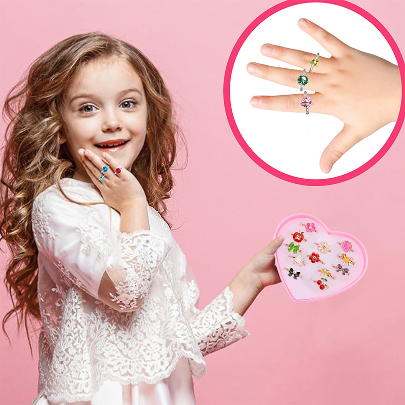 Children Rings Adjustable Exqu - Beauty Makeup For Kids บทวิจารณ์และราคา