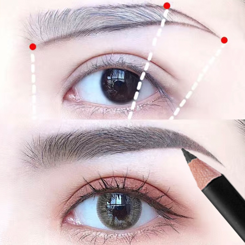 Waterproof Eyebrow Pen with Br - Eyebrow Pomade Pencil บทวิจารณ์และราคา