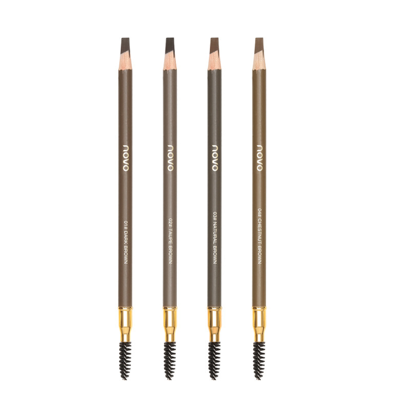 Waterproof Eyebrow Pen with Br - Eyebrow Pomade Pencil บทวิจารณ์และราคา