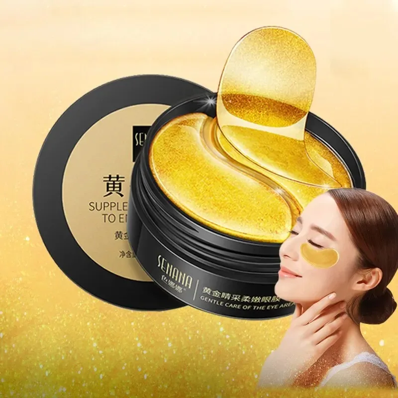 60pcs Golden Moisturizing Eye  - Collagen Eye Patch บทวิจารณ์และราคา