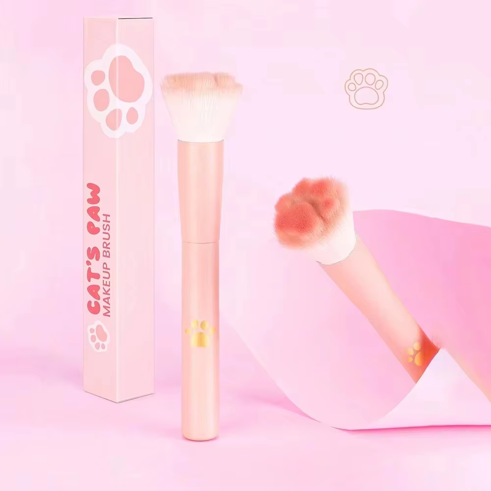 1Pc Cat Paw Blush Brush with S - Beauty Queen Makeup บทวิจารณ์และราคา