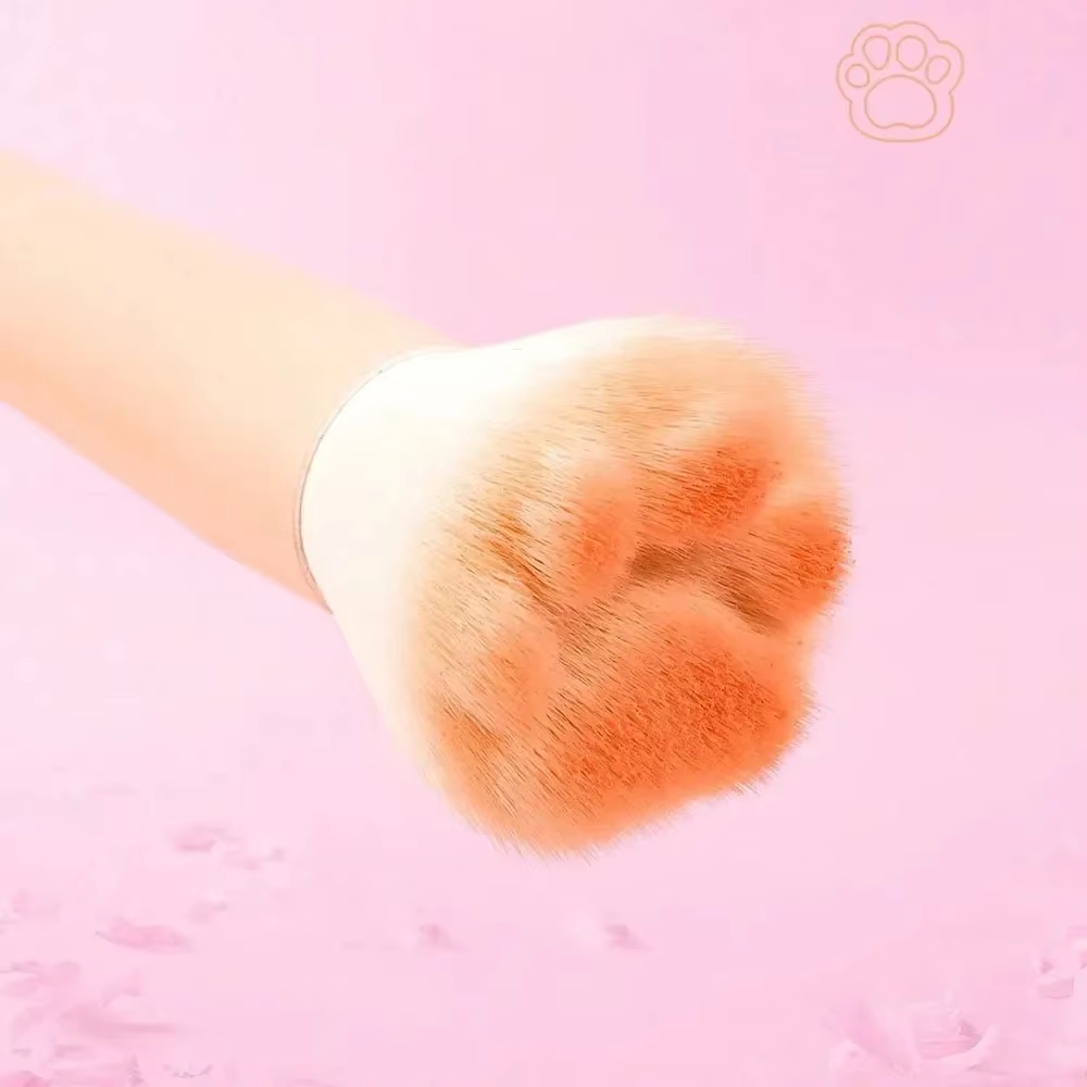 1Pc Cat Paw Blush Brush with S - Beauty Queen Makeup บทวิจารณ์และราคา