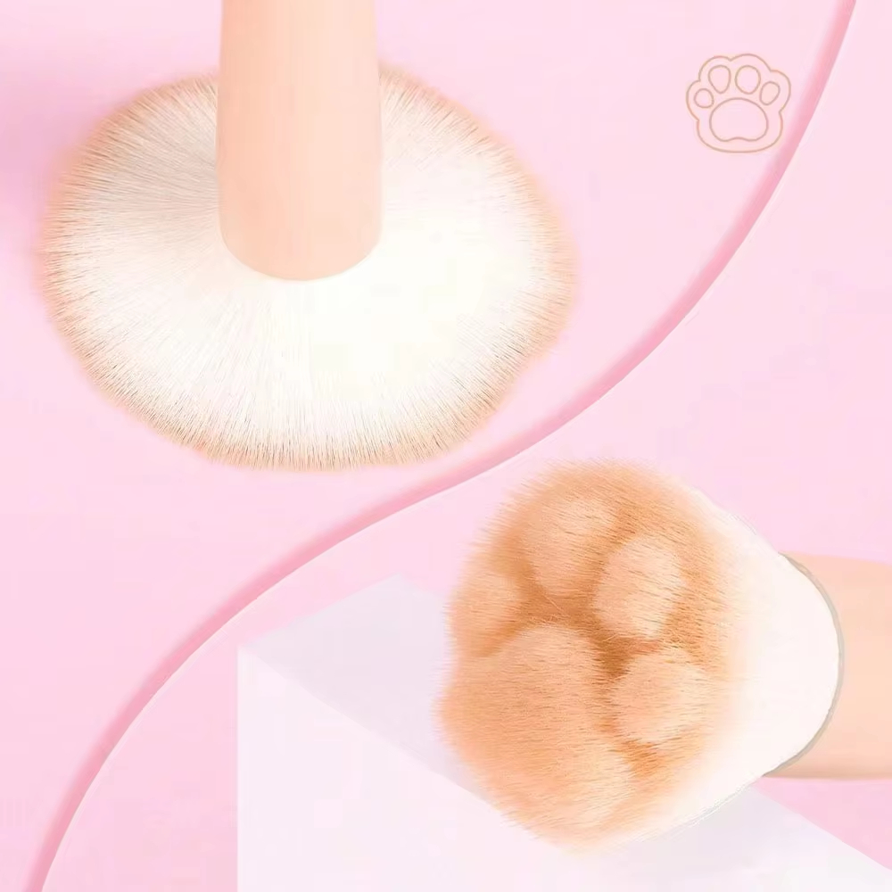 1Pc Cat Paw Blush Brush with S - Beauty Queen Makeup บทวิจารณ์และราคา