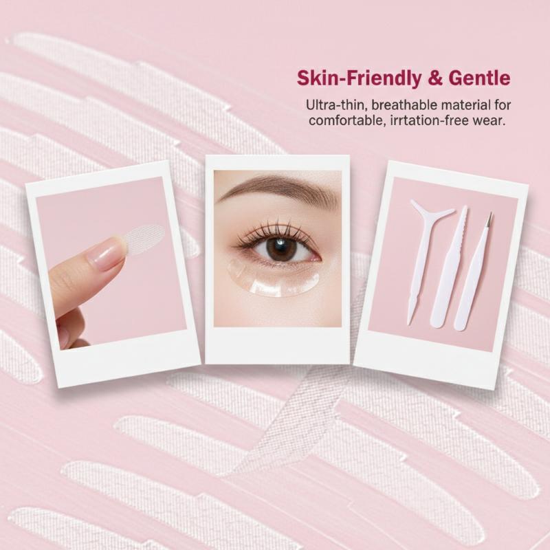 Adhesive Eyelid Tape Stickers  - Beauty Makeup Look บทวิจารณ์และราคา
