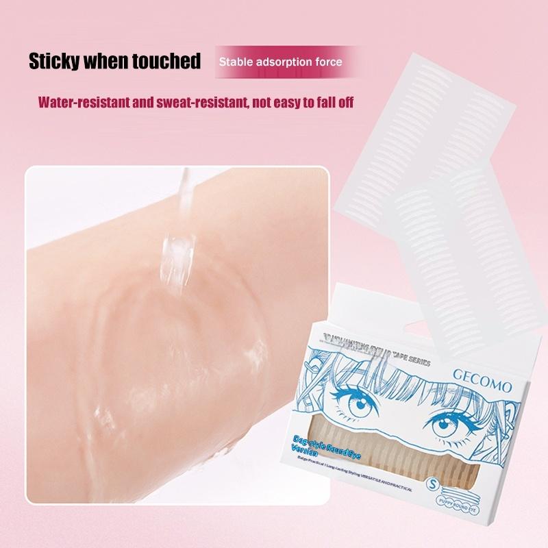 Adhesive Eyelid Tape Stickers  - Beauty Makeup Look บทวิจารณ์และราคา