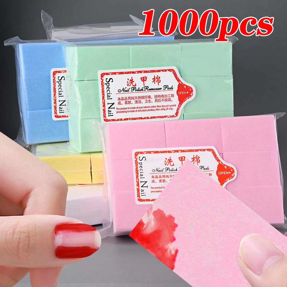 100/500/600/1000Pcs Non-Woven  - Gel Nail Polish บทวิจารณ์และราคา