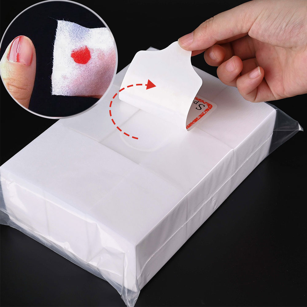 100/500/600/1000Pcs Non-Woven  - Gel Nail Polish บทวิจารณ์และราคา