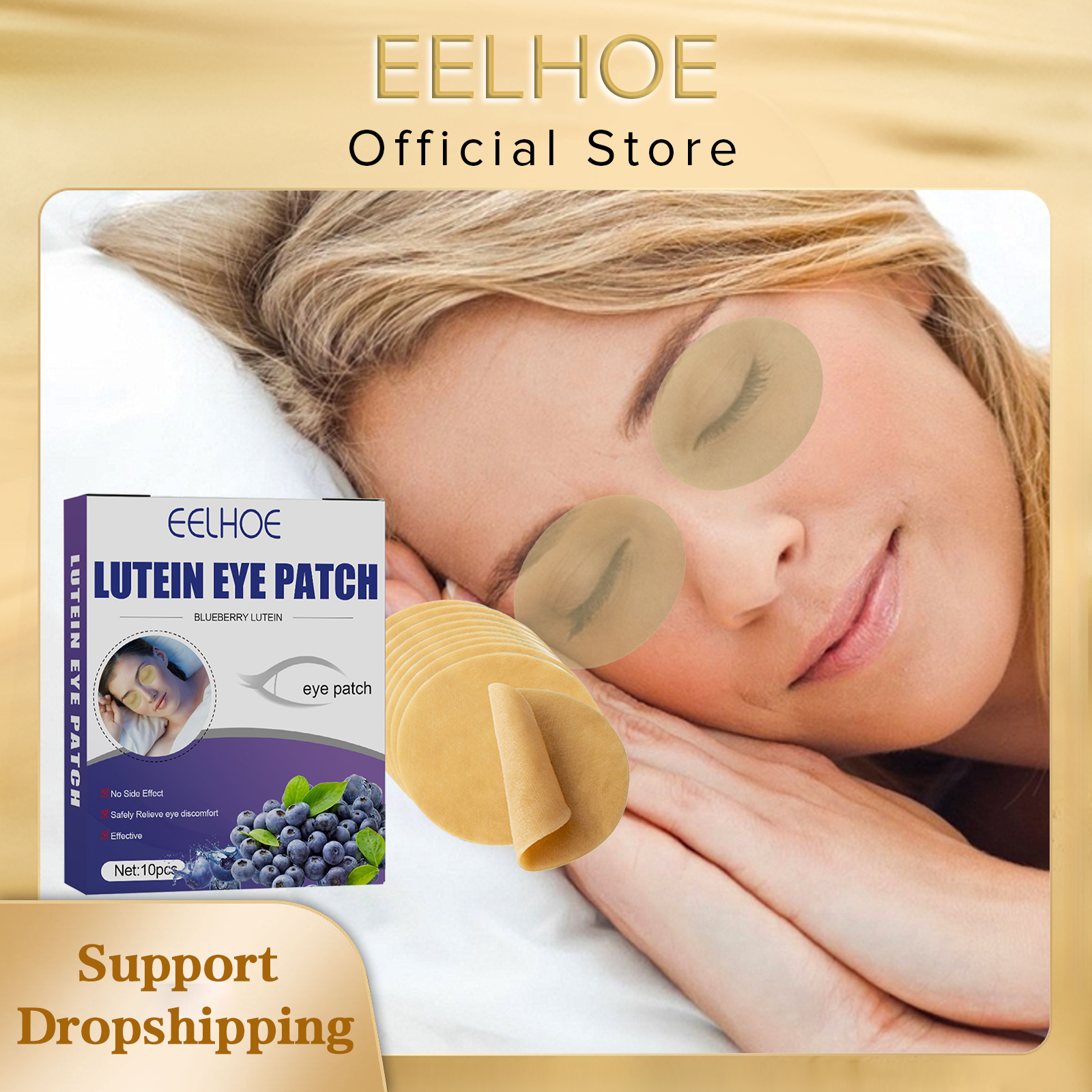 EELHOE Blueberry Lutein Eye Pa - Collagen Eye Patch บทวิจารณ์และราคา