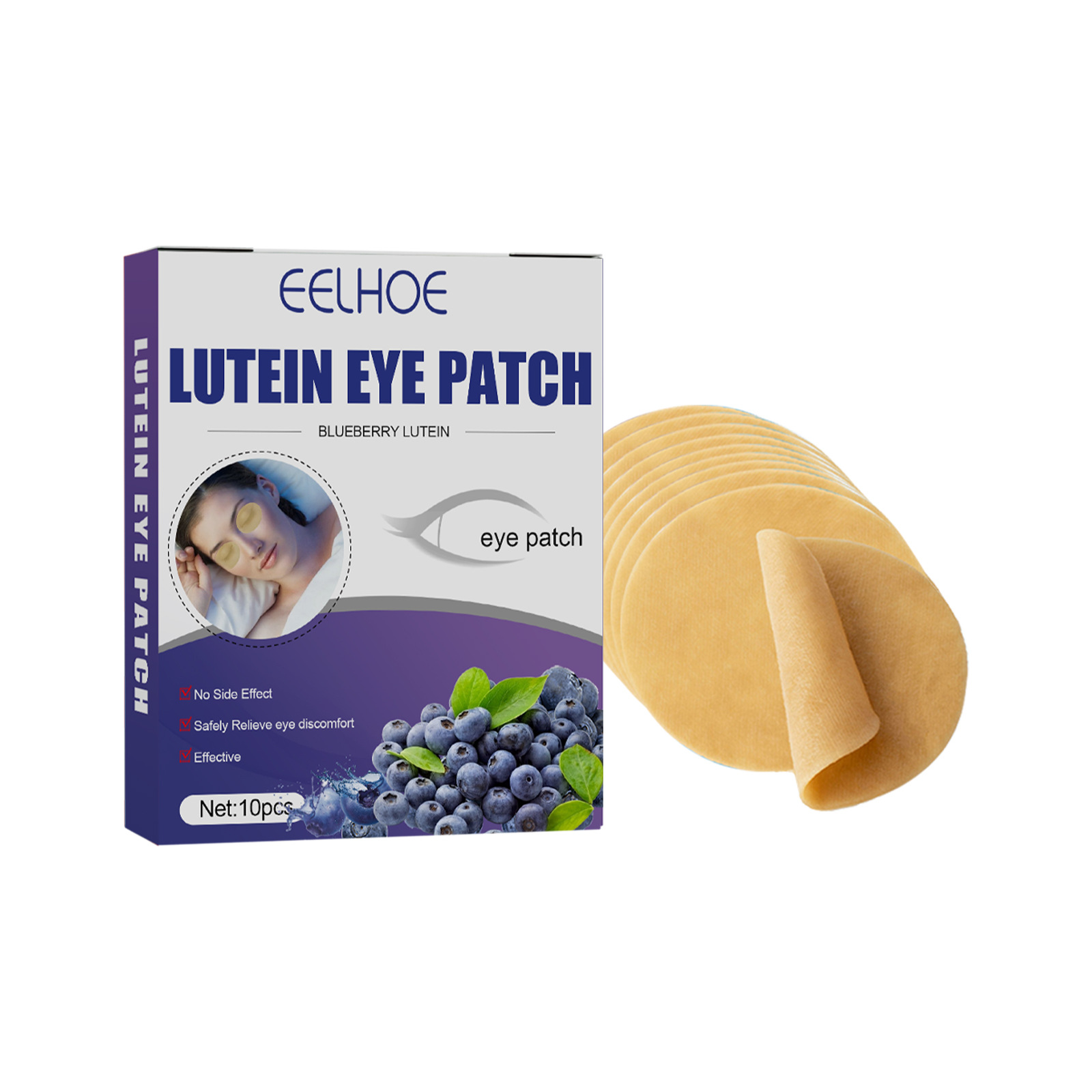 EELHOE Blueberry Lutein Eye Pa - Collagen Eye Patch บทวิจารณ์และราคา