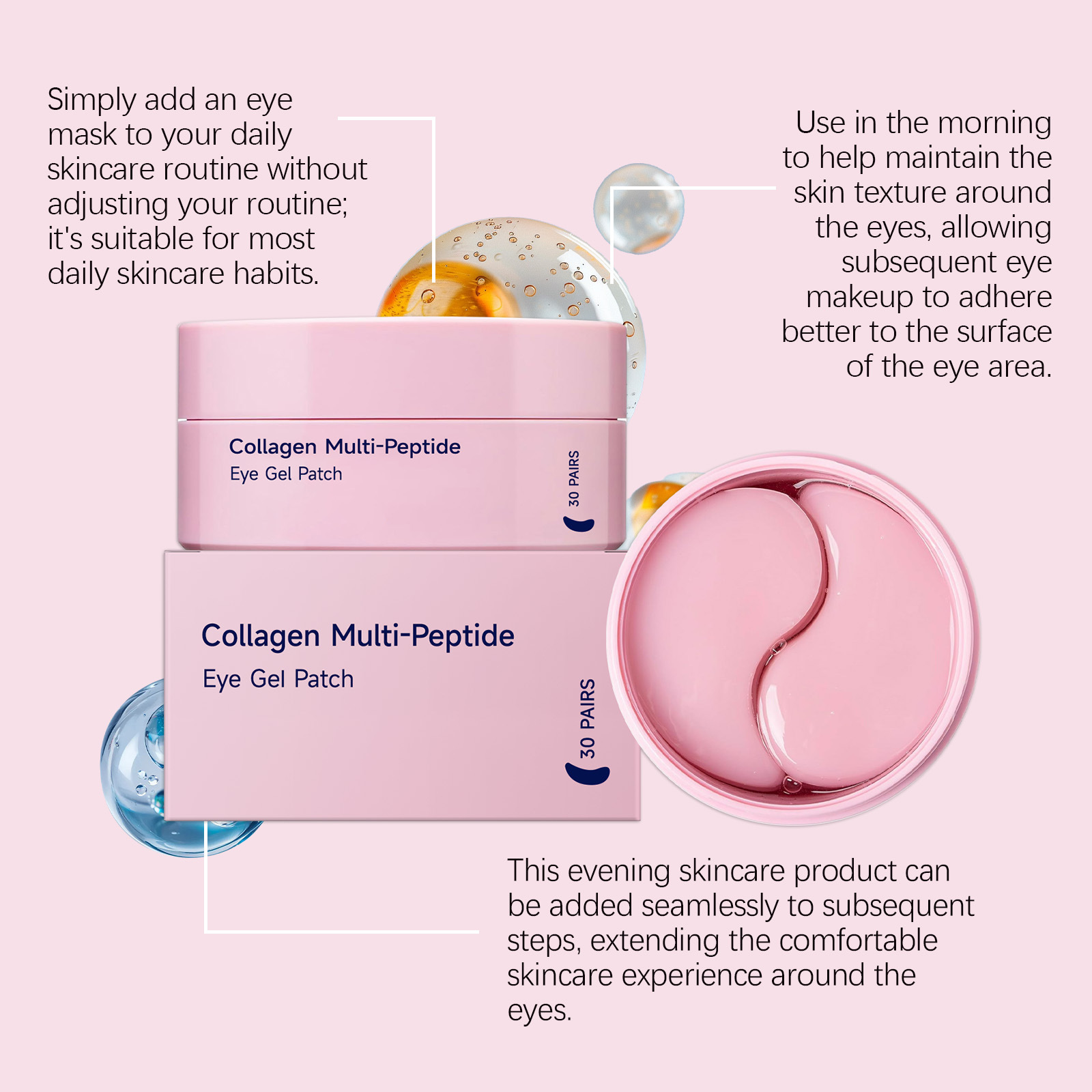 Collagen Multi-peptide Eye Gel - Collagen Eye Patch บทวิจารณ์และราคา