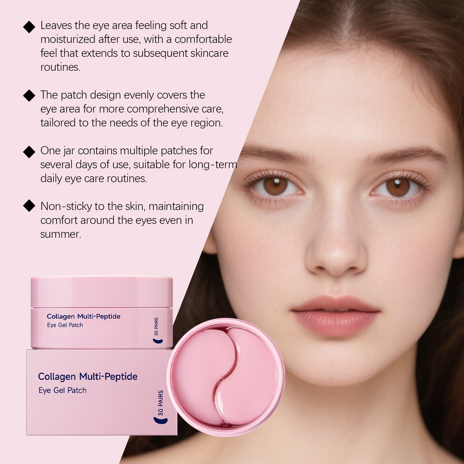 Collagen Multi-peptide Eye Gel - Collagen Eye Patch บทวิจารณ์และราคา