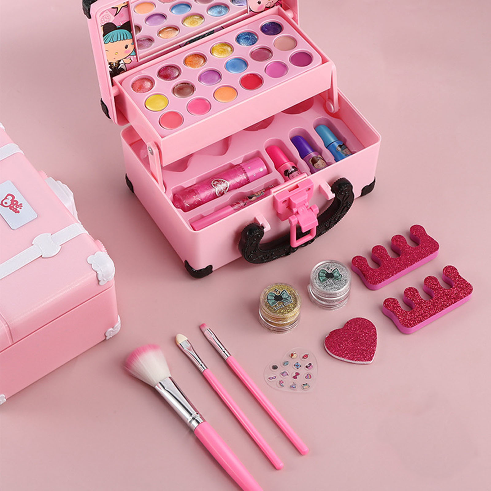 Children Makeup Set Lipstick M - Beauty Kiss Makeup บทวิจารณ์และราคา