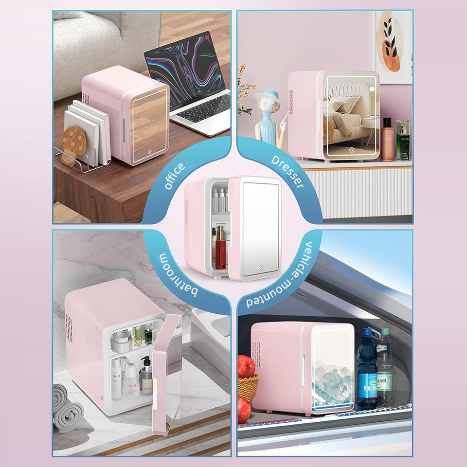Yanace 6L/9L Mini Beauty Fridg - Beauty Makeup Fridge บทวิจารณ์และราคา