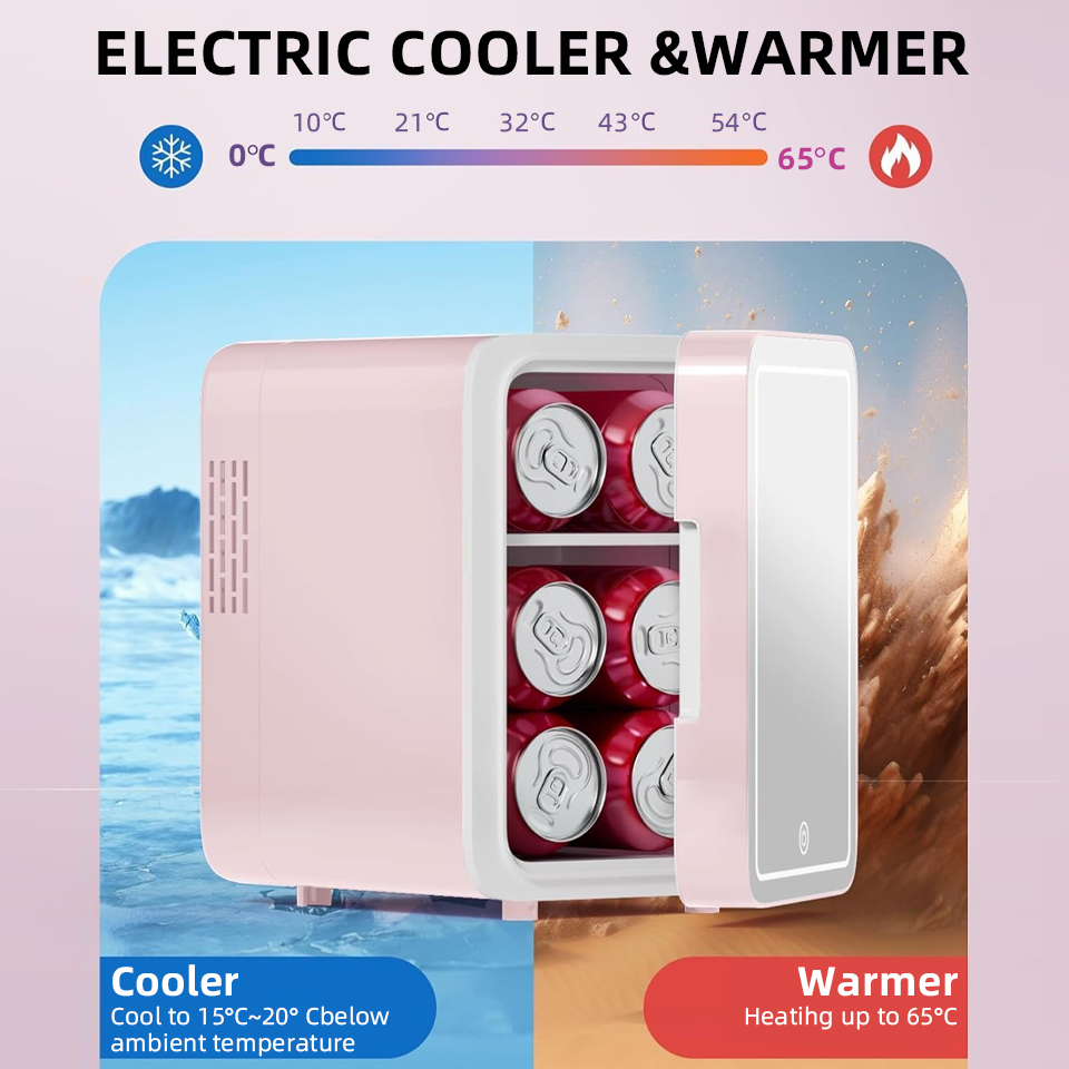 Yanace 6L/9L Mini Beauty Fridg - Beauty Makeup Fridge บทวิจารณ์และราคา